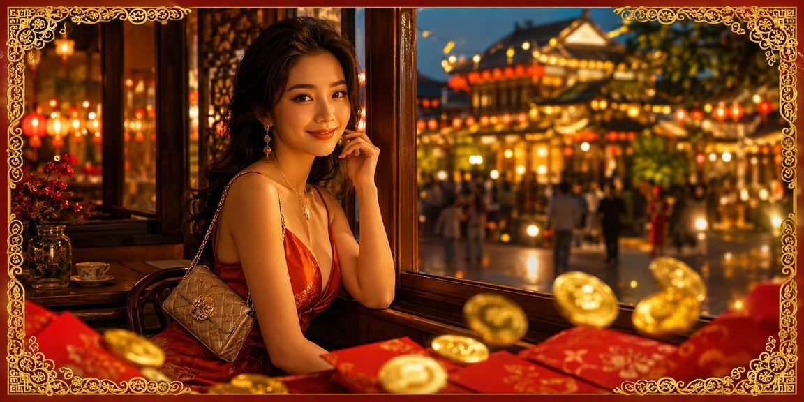 Người dùng nhận phong bì đỏ may mắn tại quán cà phê Huế